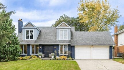 Quitclaim Deed and homeownership shown through a house image.